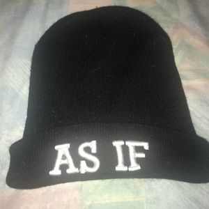 Clueless Black Snow Hat Beanie | Poshmark